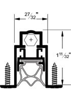 Pemko Full Mortise Automatic Door Bottom