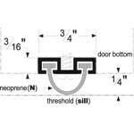 Pemko Specialty Door Bottom