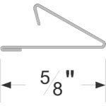 Pemko Cushion/Spring Weatherstrip