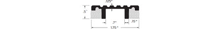 Zero Carpet Divider Thresholds