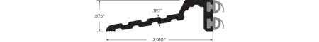 Zero Half Saddle Thresholds