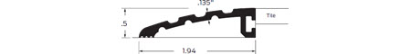 Zero Half Saddle Thresholds