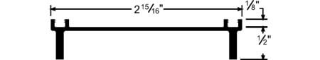 Pemko 2-15/16" Long Riser