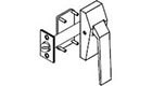 Push Or Pull Latch Exit Only Low Profile