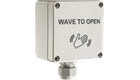 LCN Touchless Actuator, Surface Mount Box - Text & Wave Icon