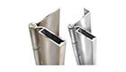 Stainless Steel Barrel Continuous Hinges Half Surface