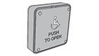 LCN Actuator, 4-3/4" Square, Logo, Text, Wireless, Surface Mount