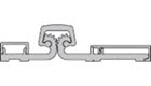 Pemko Grade 1 Heavy Duty Full Surface Center Pivot Aluminum Continuous Gear Hinges