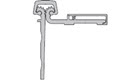 Pemko Grade 1 Heavy Duty Half Surface Aluminum Continuous Gear Hinges