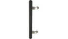 Rockwood NoirTek 1" dia Offset Pulls - Round Ends