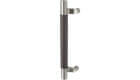Rockwood 1" dia Round Offset English Bridle Leather Pulls - Flat Ends