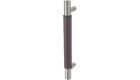 Rockwood 1" dia Round Upholstery Leather Pulls - Flat Ends