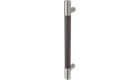 Rockwood 1" dia Flush Leather Pull - Flat Ends