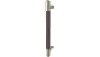 Rockwood 1" dia Flush Leather Pulls - Round Ends