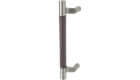 Rockwood 5/8" dia Small Offset Flush Leather Pulls - Flat Ends