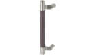 Rockwood 5/8" dia Small Offset Flush Leather Pulls - Round Ends